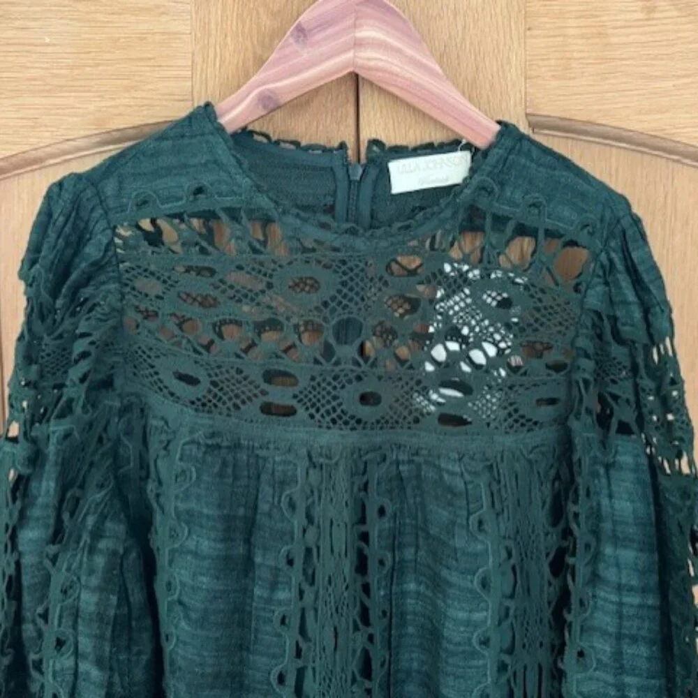 Brand New (w tags, bag + hanger) ULLA JOHNSON "Lata" Handmade Dress - Picture 3 of 16